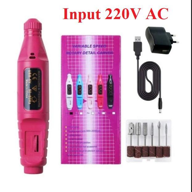 Mesin Mini Grinder Grafir Bor Potong Gerinda ukir Adaptor DC Mata