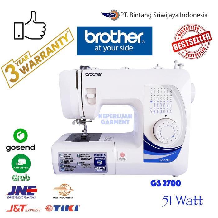 Mesin Jahit Portable Brother GS 2700 - Brother GS 2700 Sewing Machine