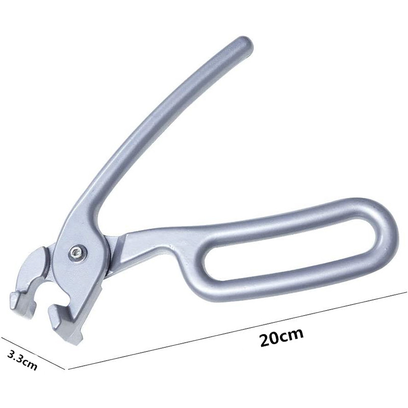 LMETJMA Pizza Pan Gripper Cast Aluminum Anti-Scald Baking Pan Gripper Bowl Pot Plate Pizza Oven