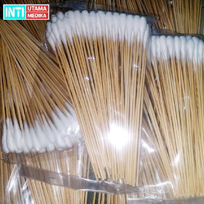 Kapas Lidi Waten/ Cuttonbud Panjang / Cotton Bud kayu/ Cotton Bud Swab