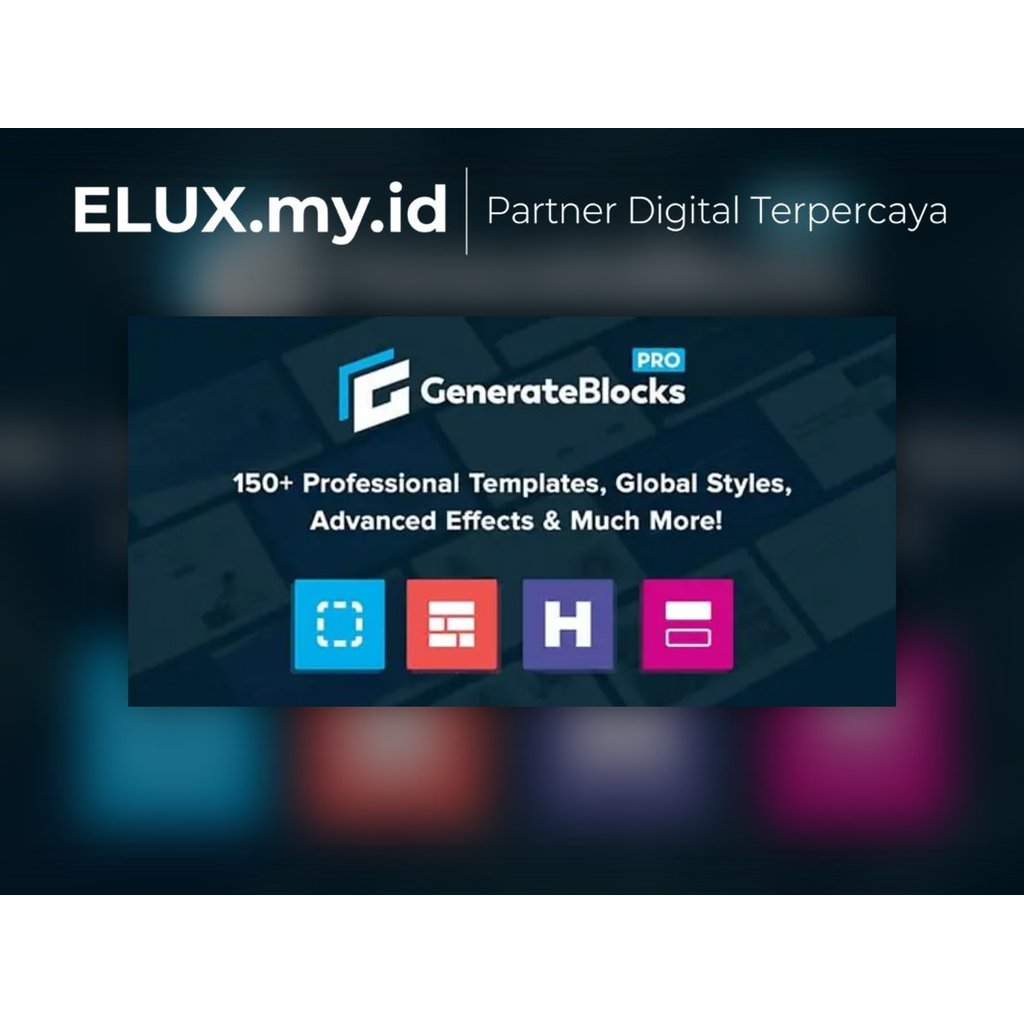 Generateblocks Pro Wordpress Plugin Original Unlimited Domain Lifetime