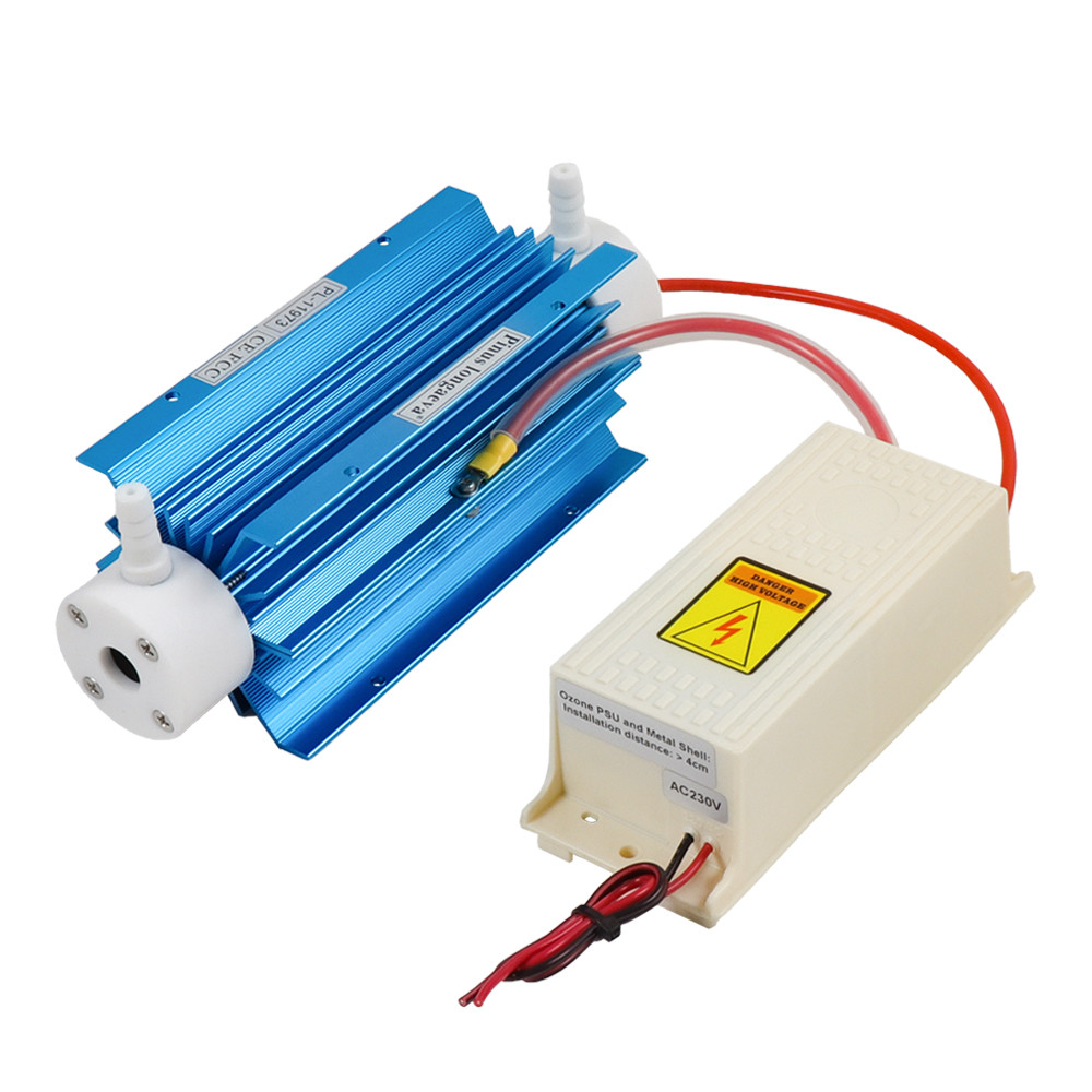 CE FCC ROHS Pinus longaeva 10G/H 10grams ozone generator Kit ozonator PSU air water 80w module power