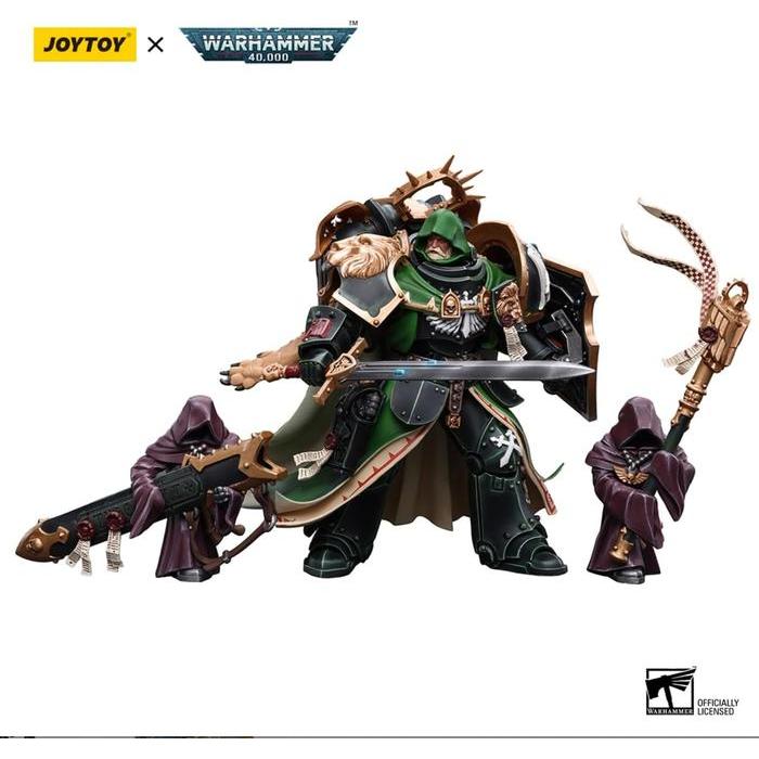 HOT SALE JOYTOY WARHAMMER 40K 1/18 SCALE JT7882 DARK ANGELS PRIMARCH LION ELJONSON EL JONSON