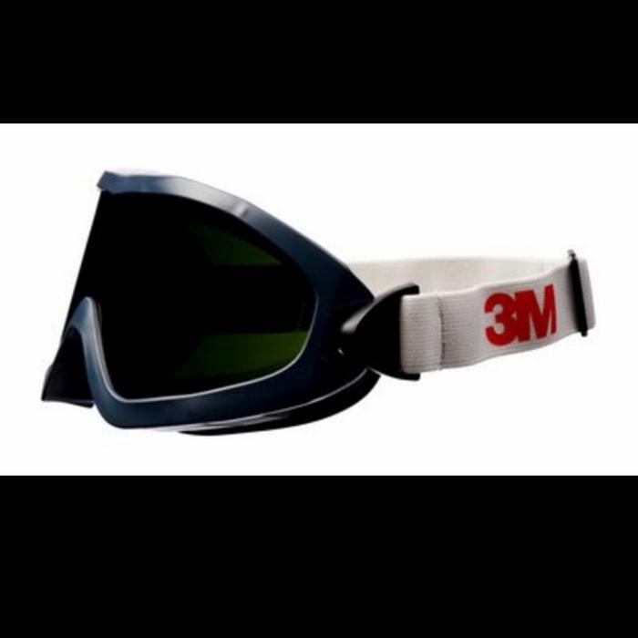Kacamata Safety 2895S Welding Goggle Hitam Anti-Scratch dengan Lense Polycarbonate Klas Optik 1 dan