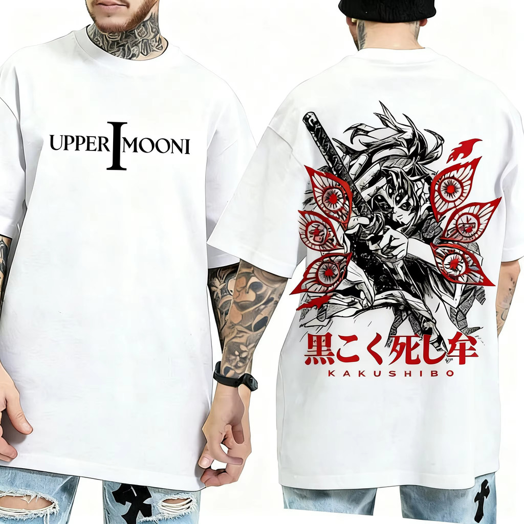 Demon Slayer Anime Printed T-shirt Men's and Women's T-shirt Men's Top Sports T-shirt Men's T-shirt