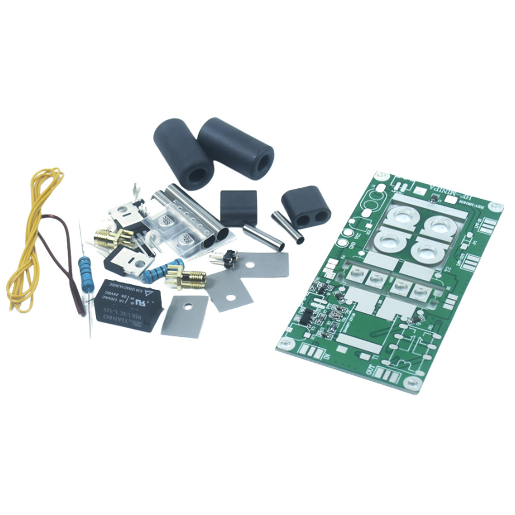 70W SSB Linear HF Power Amplifier DIY Kit AM CW Frequency Modulation 13.8V Power Supply for FT-817