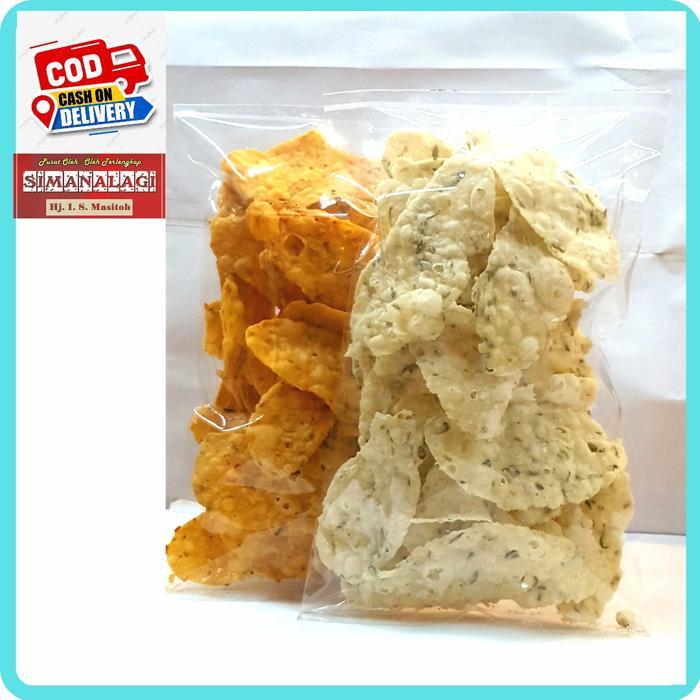 "New" KRIPIK CIRENG ARIL BAWANG 250GR oleh oleh bandung Keripik Makanan Food Snacks Goreng Pedas