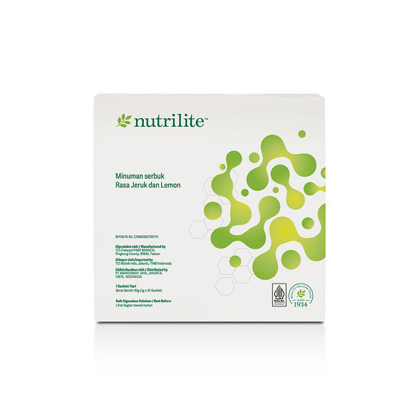 AMWAY NUTRILITE MINUMAN RASA BUAH MENGANDUNG LACTOBACILLUS / PROBIOTIC 30 SACHET  ORIGINAL