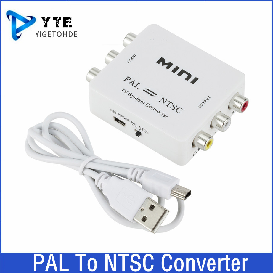 Mini PAL NTSC Bi-direction TV System Converter Switcher PAL to NTSC NTSC to PAL Dual-Way TV