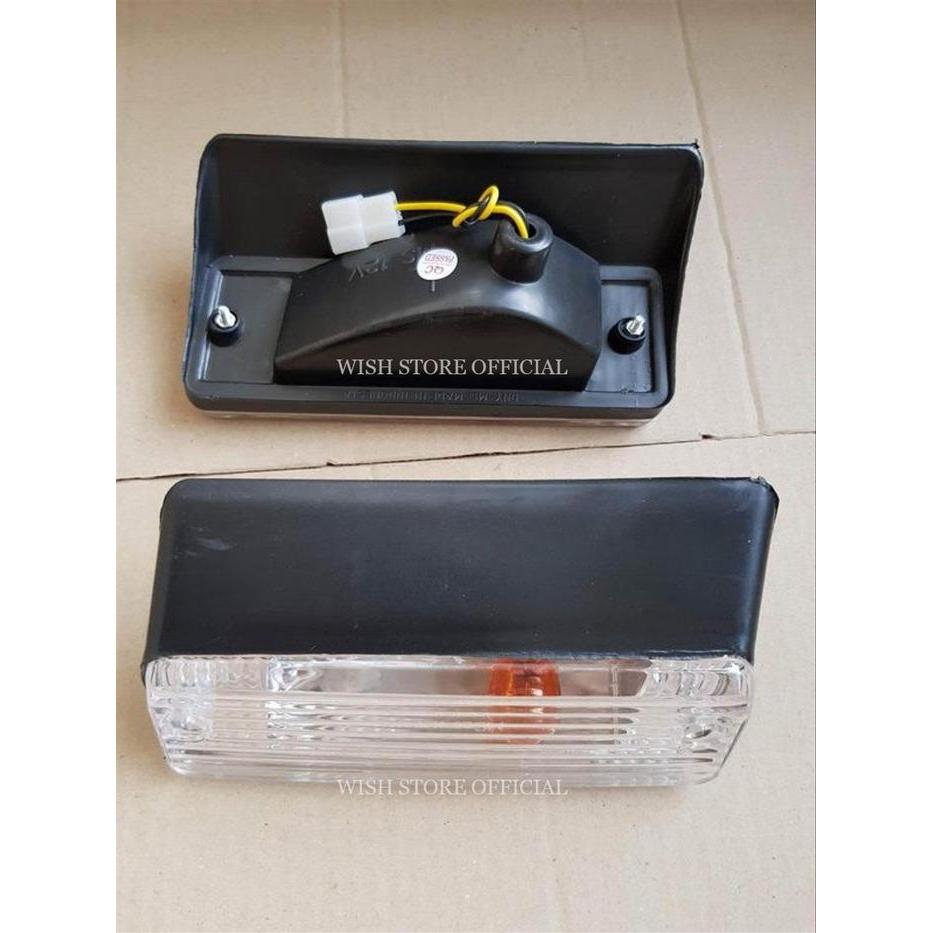 FREE ONGKIR BUMPER LAMP KIJANG GRAND KRISTAL PUTIH 5K DNY LAMPU SEIN SIGNAL RETING BISA COD