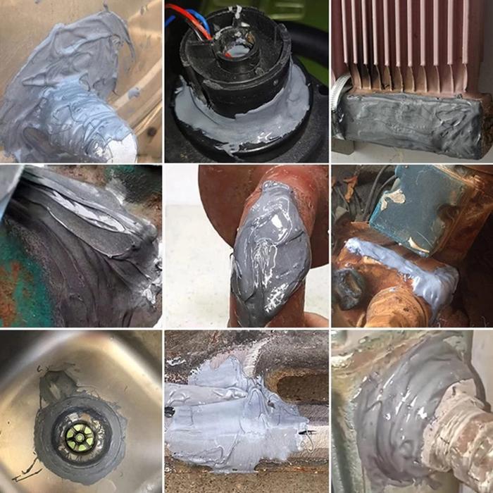 50g/100g Lem Ab Besi Super Kuat Tahan Panas Lem Perekat Lem Ab Epoxy Penambal Besi Lem Tangki Bensin