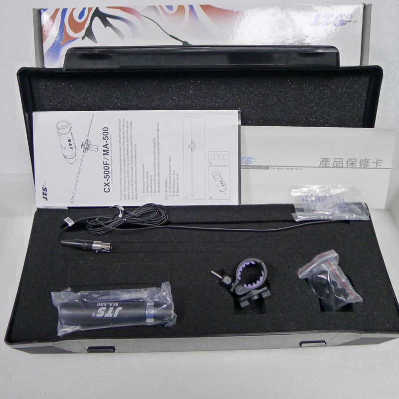 Top Suitable JTS CX-500F/MA-500 Omni Condenser Microphone For Wind Style Flute Instrument Wired Mini