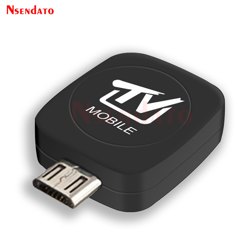 Mini Micro USB DVB DVB-T Digital Mobile TV Tuner Receiver Stick Dongle With Digital Antenna For