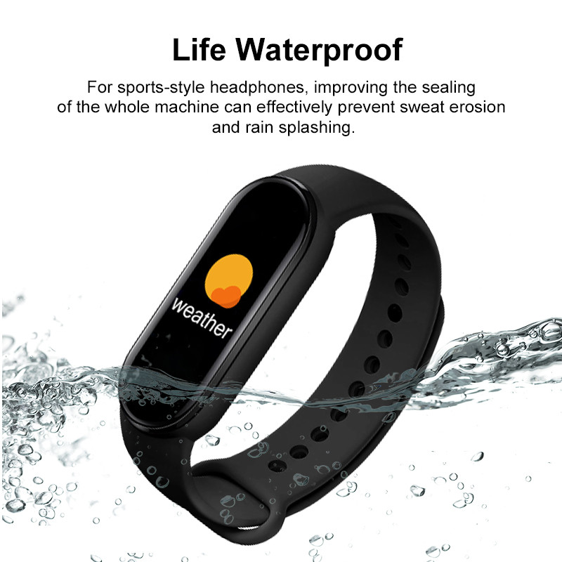 M6 Smart Watch Men Women Monitor Fitness Sports Smart Band Fitpro Version Music Heart Rate Take