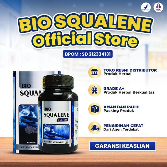 Bio Squalene Original Minyak Ikan Omega 3 6 9 Bpom Halal Mui - Minyak Ikan Untuk Anak Minyak Ikan