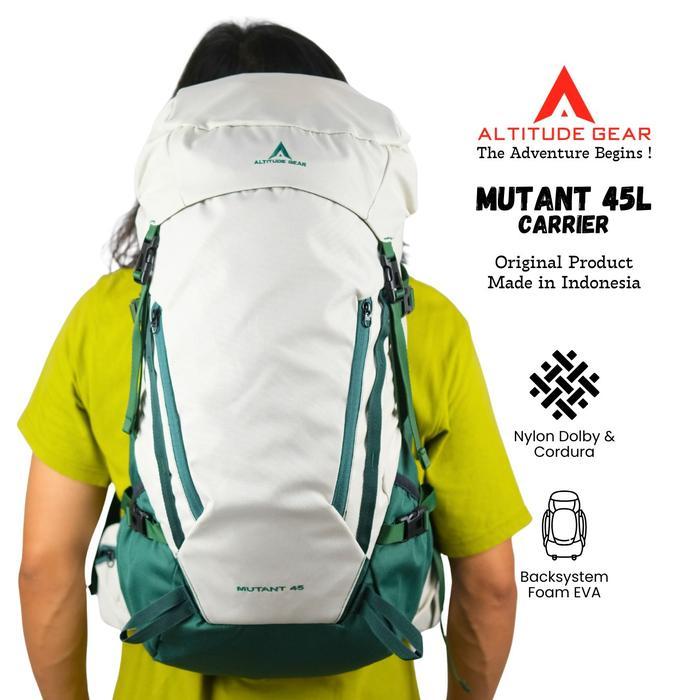 Arei - Tas Carrier Mutant 45 L Free Raincover - Tas Gunung Mutant 45L