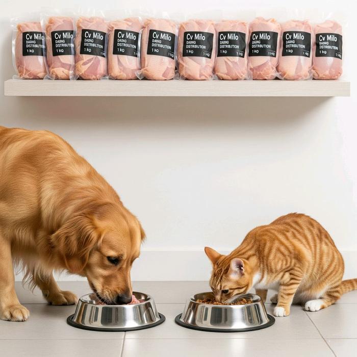 Paket Grosir Raw Food Ayam Giling 10 Kg - Makanan Anjing Kucing Frozen Food Sehat Barf