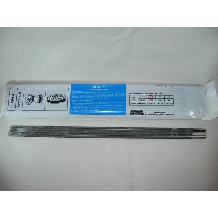 "New" Kawat las NIKKO besi cor/ancuran CIN 3 <2.6 x 5>
