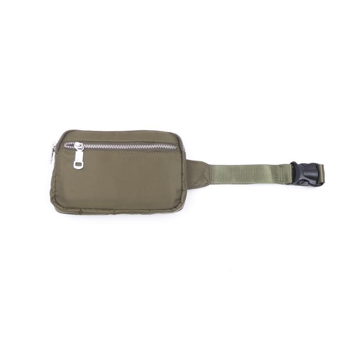 SALE Francesti Tas Pinggang Pria/Wanita Crossbody Waterproof 711 Waist Bag Black /Green