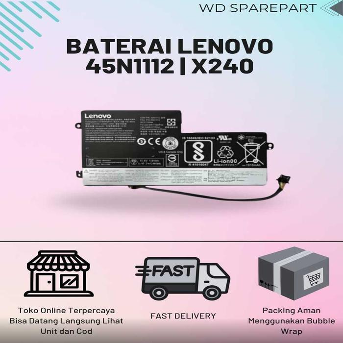 BATERAI Lenovo 45N1112 X240 INTERNAL - THINKPAD BATERAI DALAM X240 X250 X260 X270