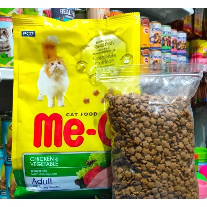 Meo adult Chicken repack 1kg makanan kucing Meo Ckicken adult 1 kg