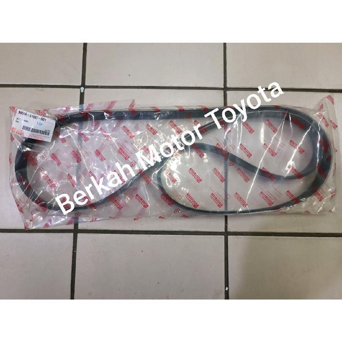 FAN BELT V BELT AVANZA XENIA DUAL VVTI 2016 2017 2018 2019 2021 ORIGINAL TOPPS