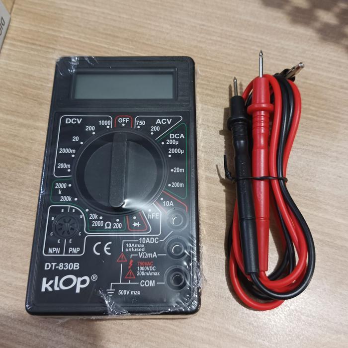 Krisbow - Multi Digital 830,Multitester Digital ,Tester 830 Klop