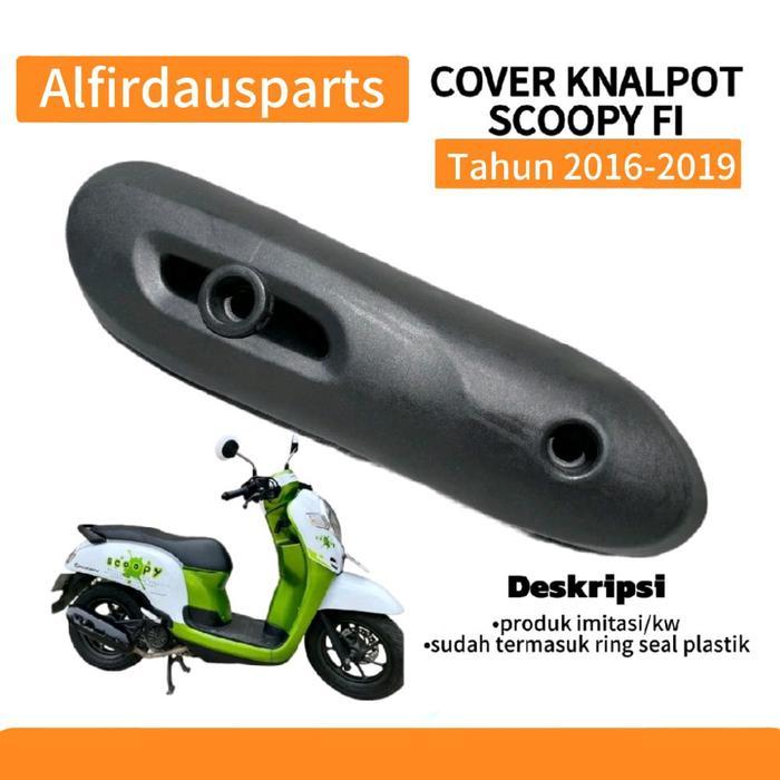 Scoopy FI tahun 2016-2019 cover knalpot