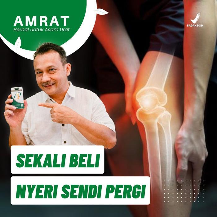 Amrat KAPSUL Obat Herbal Osteoarthritis Nyeri Radang Sendi Ngilu Paten