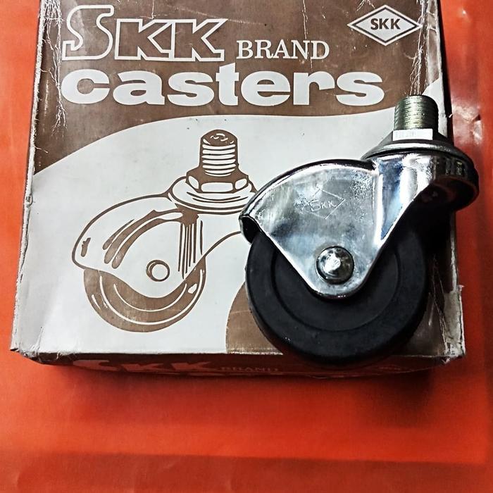 Terlaris roda skk ut 50r /roda karet gepeng 2 in screw SALE