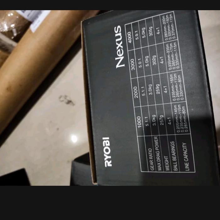 reel ryobi nexus hp 2000 power handel