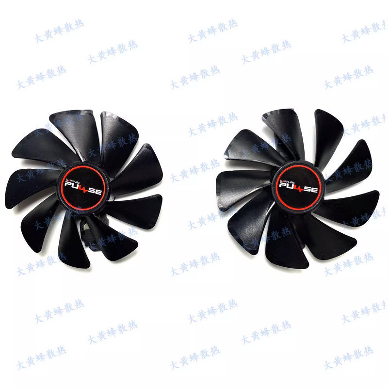 The Cooling Fan for Sapphire RX5500XT RX5600 5700XT PULSE BE Video Card FD10015M12D