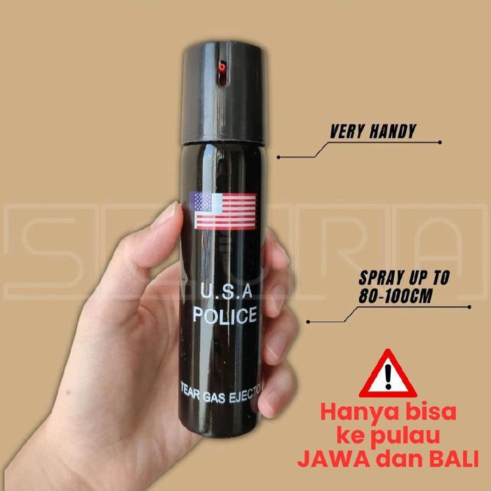 Pepper Spray / Tear Gas Spray / Gas Air Mata / Self Defense