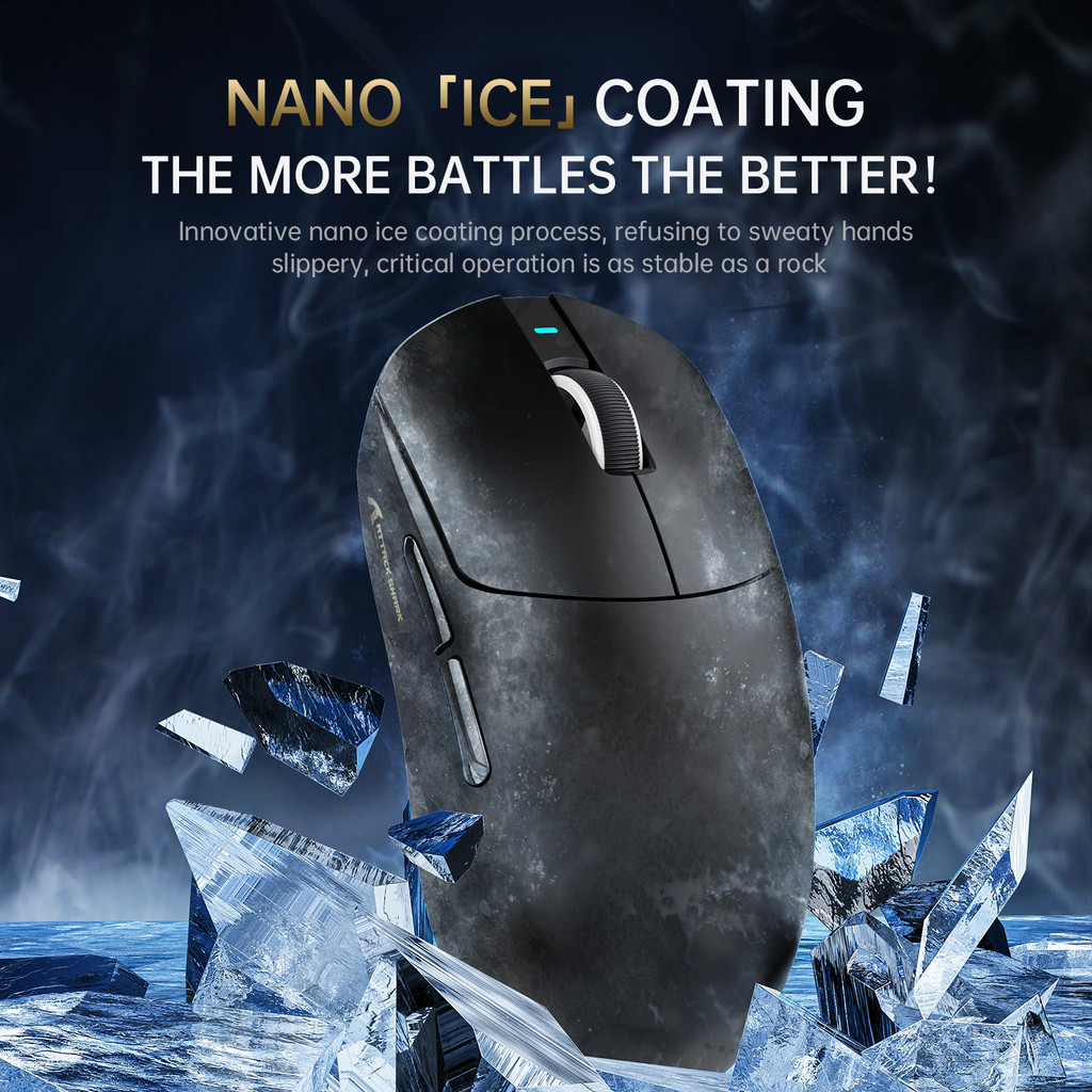 ATTACK SHARK X8 Ultra X8 SE Customized Gaming Mouse,2.4G Wireless/Bluetooth/Wired