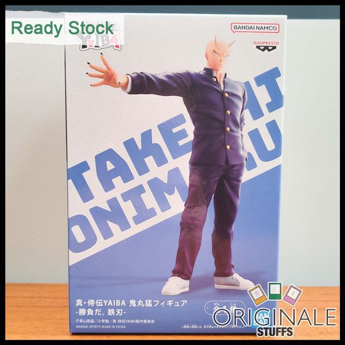 HOT SALE BANPRESTO YAIBA SAMURAI LEGEND TAKESHI ONIMARU FIGURE JAPVER ORIGINAL TERMURAH