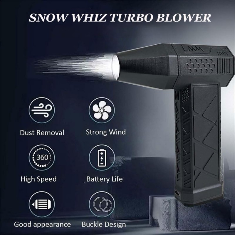 Turbo Jet Blower 130000RPM Powerful Air Blower Brushless Motor Turbo Fan Jet Fan Cleaning Air Duster