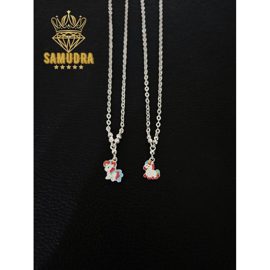 kalung koye anak kuda poni perak/silver 925 KY04
