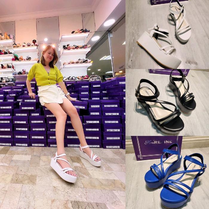 Ks.3114 Sampan Wedges 6Cm Sandal Sendal #Sale #Gratisongkir