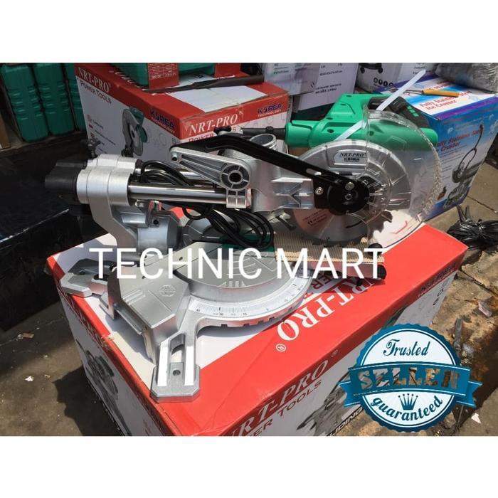 Miter Saw Nrt Ms 7190 Hd 7"/ Sliding Mesin Mitre Saw Nrt Pro Ms7190/ #Gratisongkir