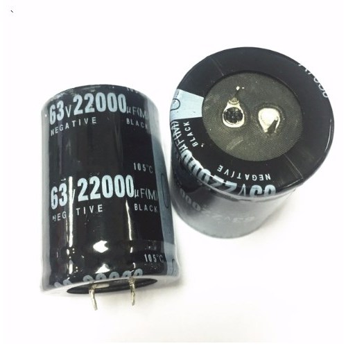 2pcs 63V22000uf 35x50mm Electrolytic Capacitor Radial 22000uf 63V