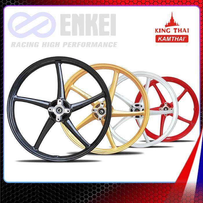 ENKEI Velg Racing 522 SP 522 Palang 5 Ring 17 PNP untuk SUPRA X 125 KHARISMA FIT NEW Supra 110