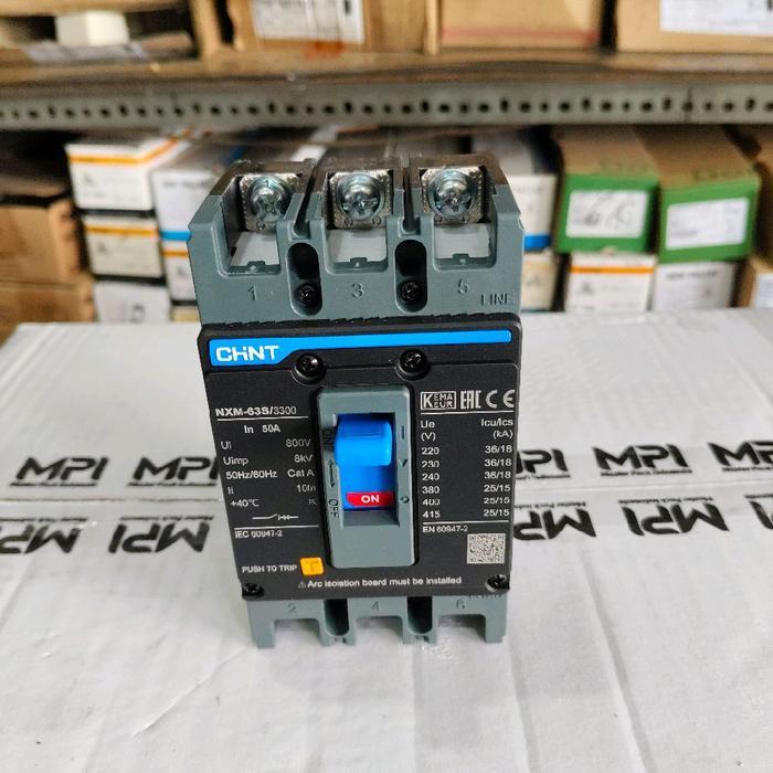 Mccb Chint Breaker 25A 32A 40A 50A 63A