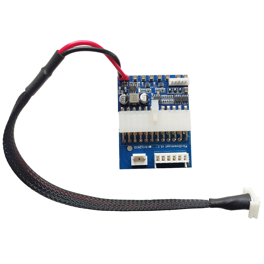 For Sega Dreamcast Adapter plate with for PICO Power Panel for PICO dreamcast psu Power Supply 12v