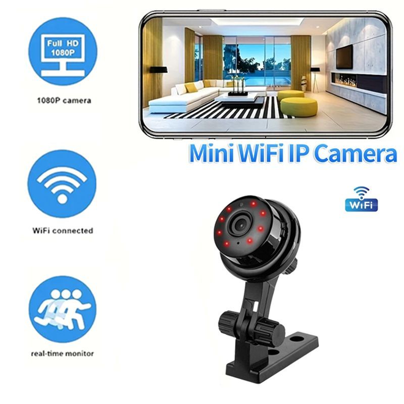LC-Mini Wifi Wireless Camera HD Wireless 1080P Video Camera Motion Detection Camera