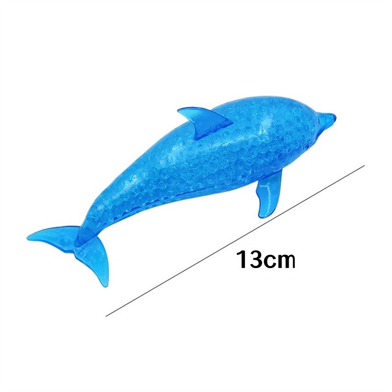 Squishy Shark Stress Balls Dolphin Squeeze Ball Stretchy Stress Squish Ball Sea Animal Squeeze