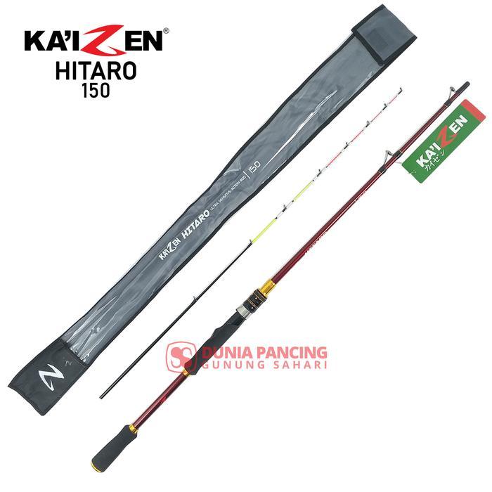 Ready Joran Spinning Kaizen Hitaro Shrimp Rod 150-180 Pilih Ukuran