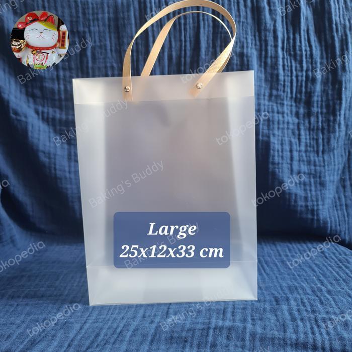 Tas Mika Doff Pp Souvenir Vertikal Plastik Belanja Redy Stok