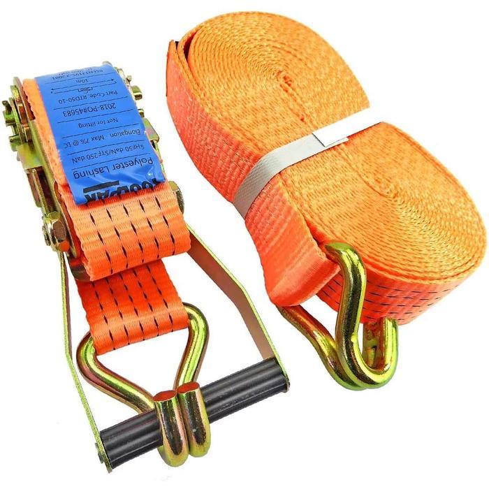 rachet tie down cargo lashing tali krek pengikat barang 5 - 10 meter webbing cargo