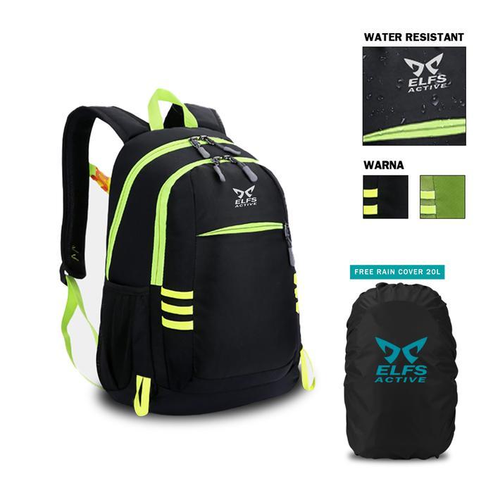 Eiger Aoki Adventure Outdoor Daypack 16L Water Resistant Bag Tas Ransel
