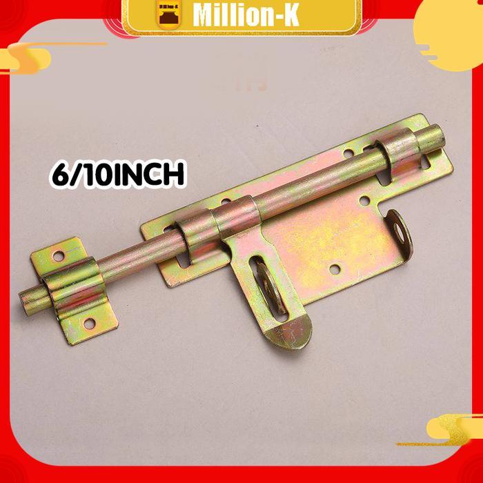 Grendel Pagar Besi Gembok Slot Samping Pintu Slot Omni Sliding Pintu Garasi Gembok Pintu Gerbang